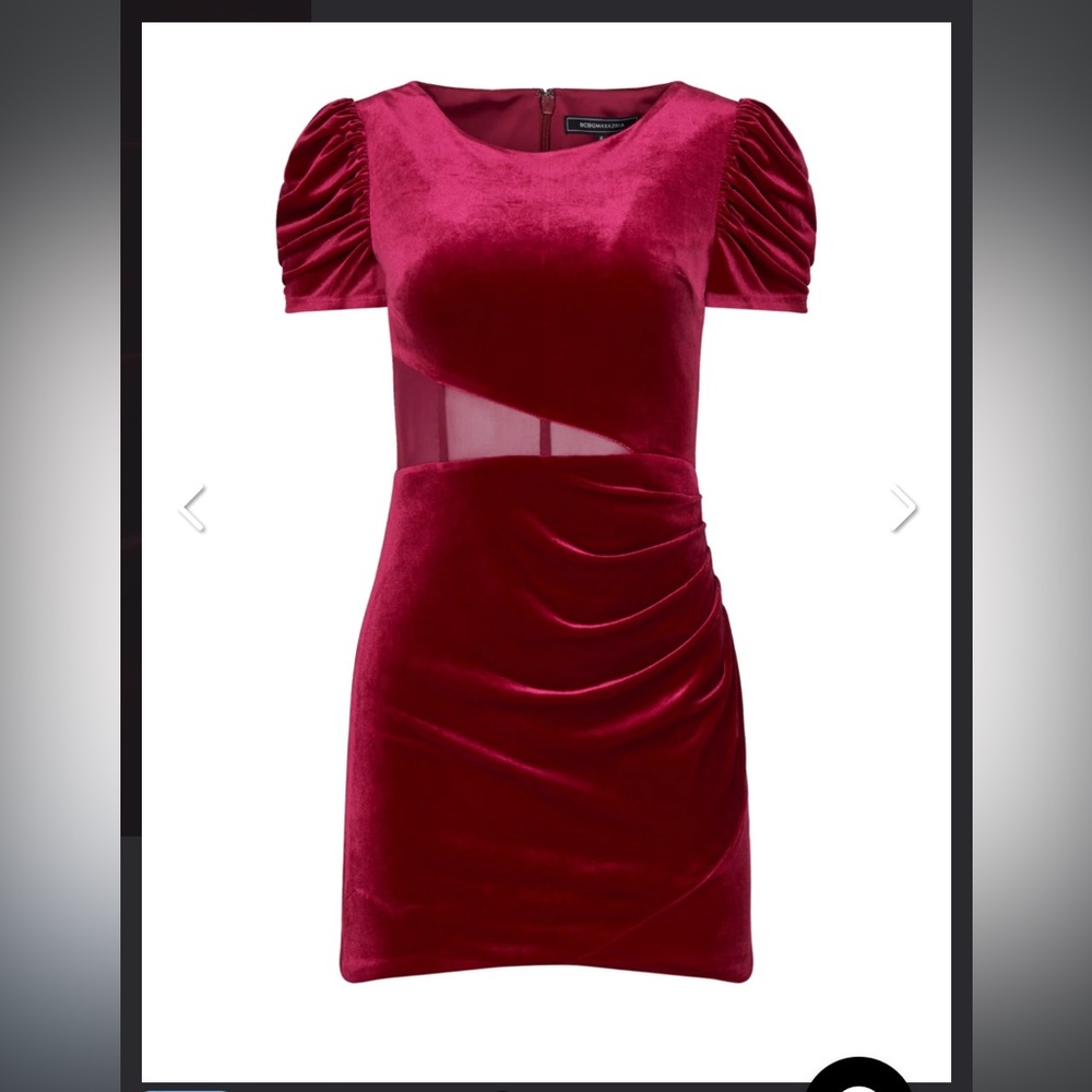 FREDDIE VELVET MINI DRESS